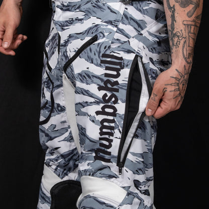 Numbskull Menace Moto Pant 2.0: White Tiger | Technical Riding Pants