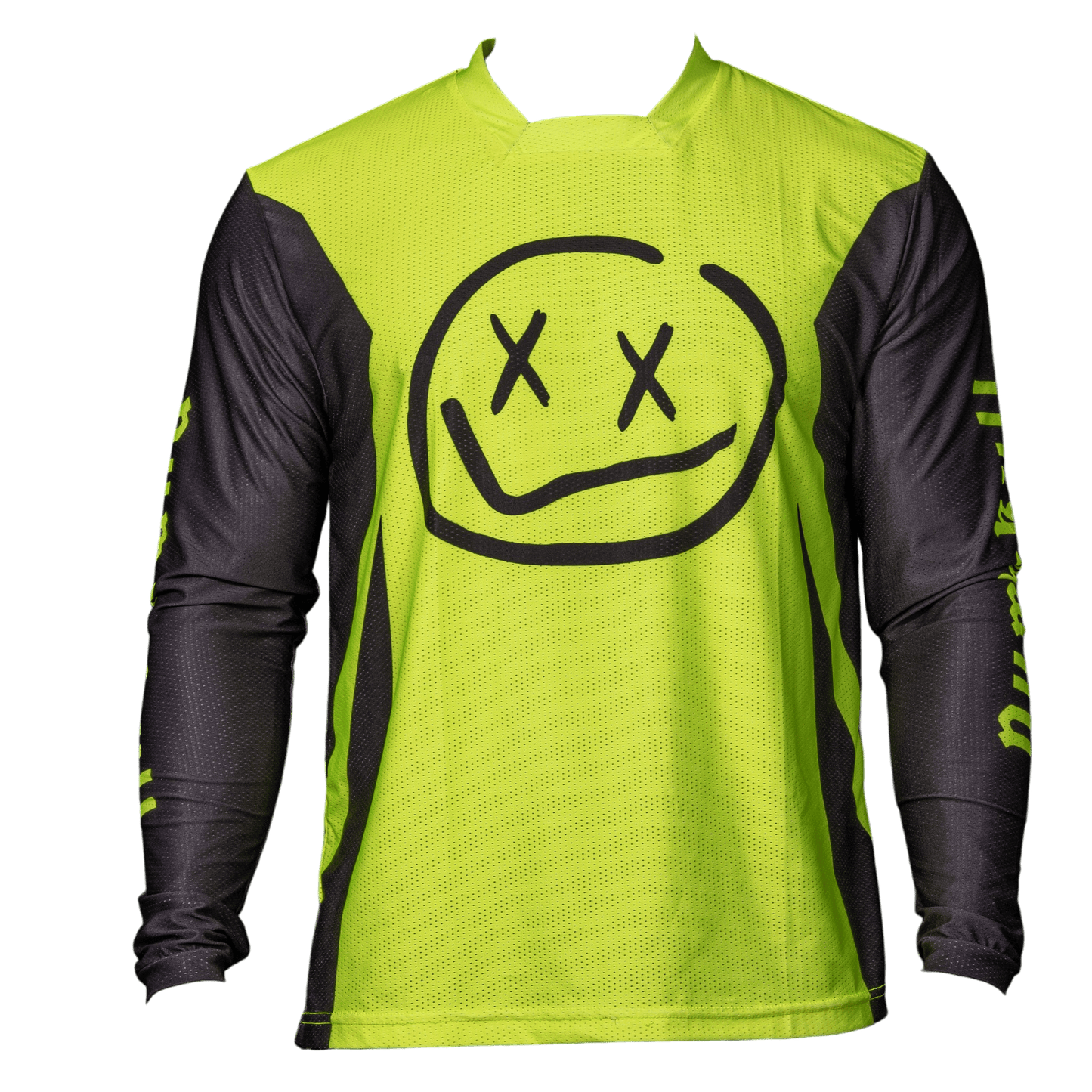 Numbskull Menace Moto/MTB Jersey 2.0: Neon Yellow | Technical Riding Jersey