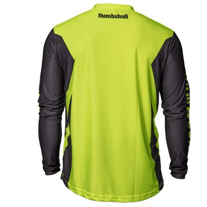 Numbskull Menace Moto/MTB Jersey 2.0: Neon Yellow | Technical Riding Jersey