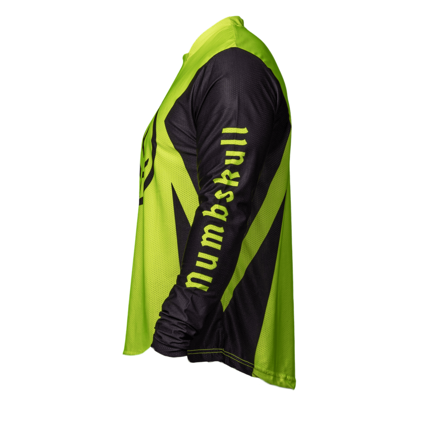 Numbskull Menace Moto/MTB Jersey 2.0: Neon Yellow | Technical Riding Jersey