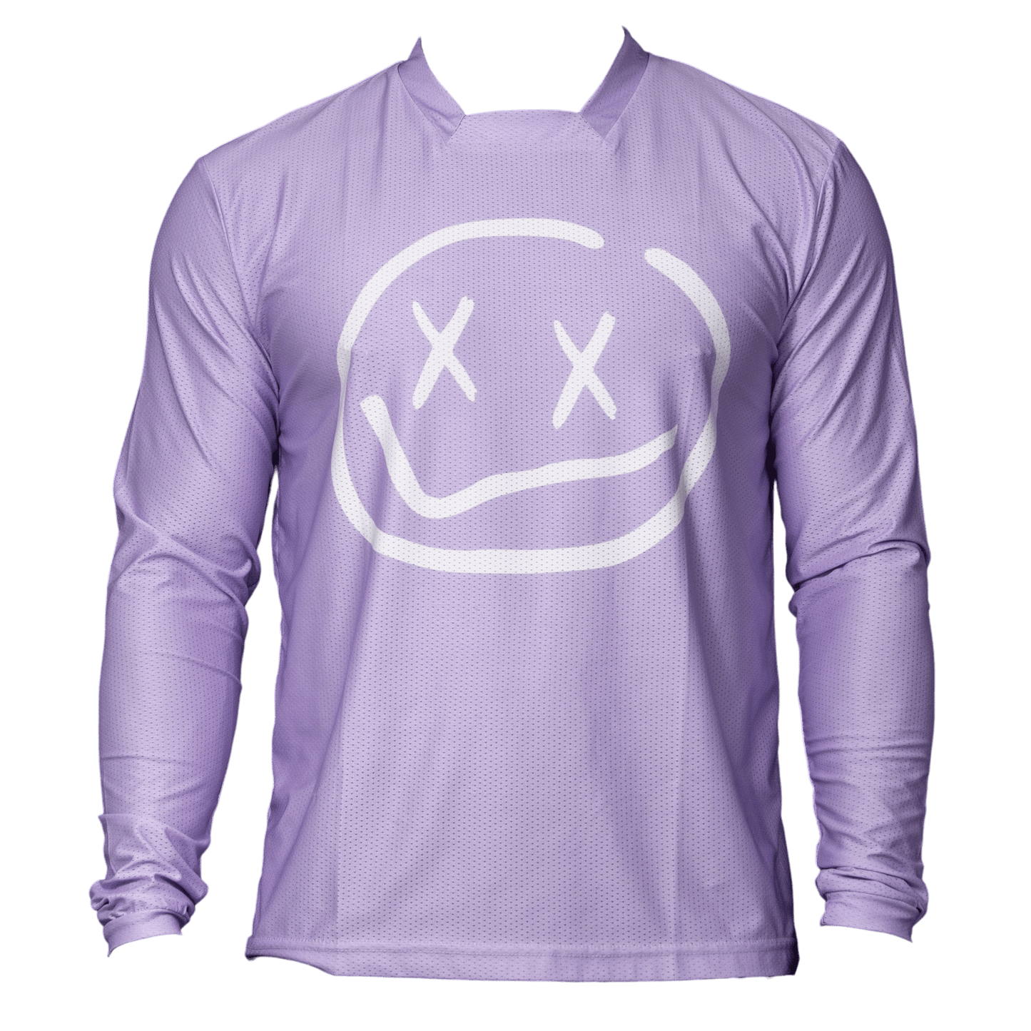 Numbskull Menace Moto/MTB Jersey 2.0: Lavender | Technical Riding Jersey