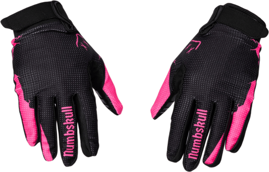 Numbskull Menace Moto/MTB Gloves 2.0: Neon Pink | Technical Riding Gloves