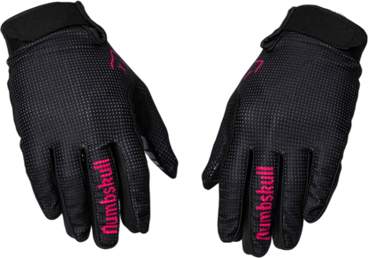 Numbskull Menace Moto/MTB Gloves 2.0: Black/Pink | Technical Riding Gloves