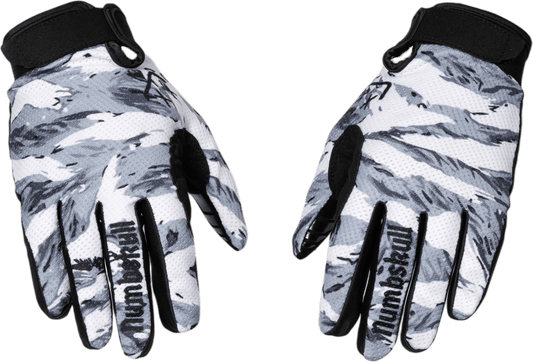 Menace Moto/MTB Gloves 2.0: White Tiger