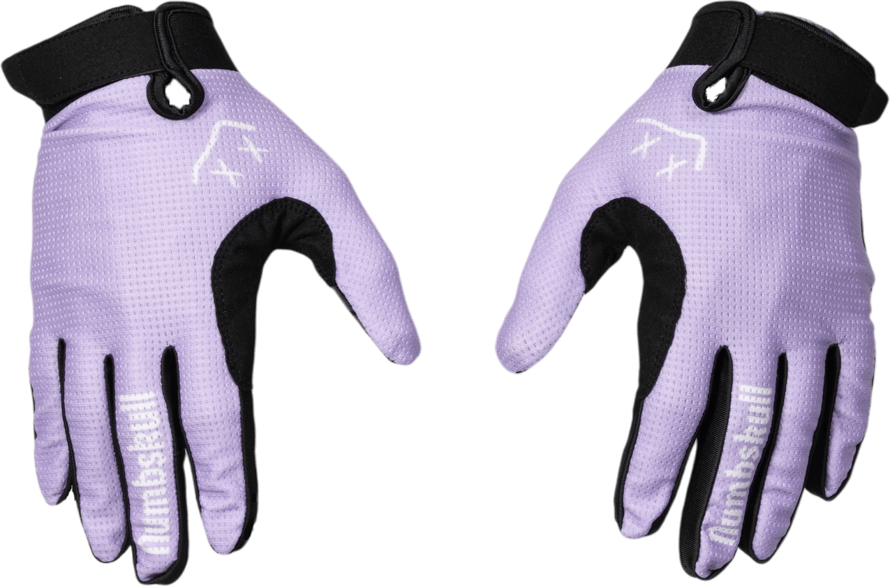Numbskull Menace Moto/MTB Gloves 2.0: Lavender | Technical Riding Gloves