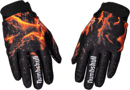 Numbskull Menace Moto/MTB Gloves 2.0: Flame | Technical Riding Gloves