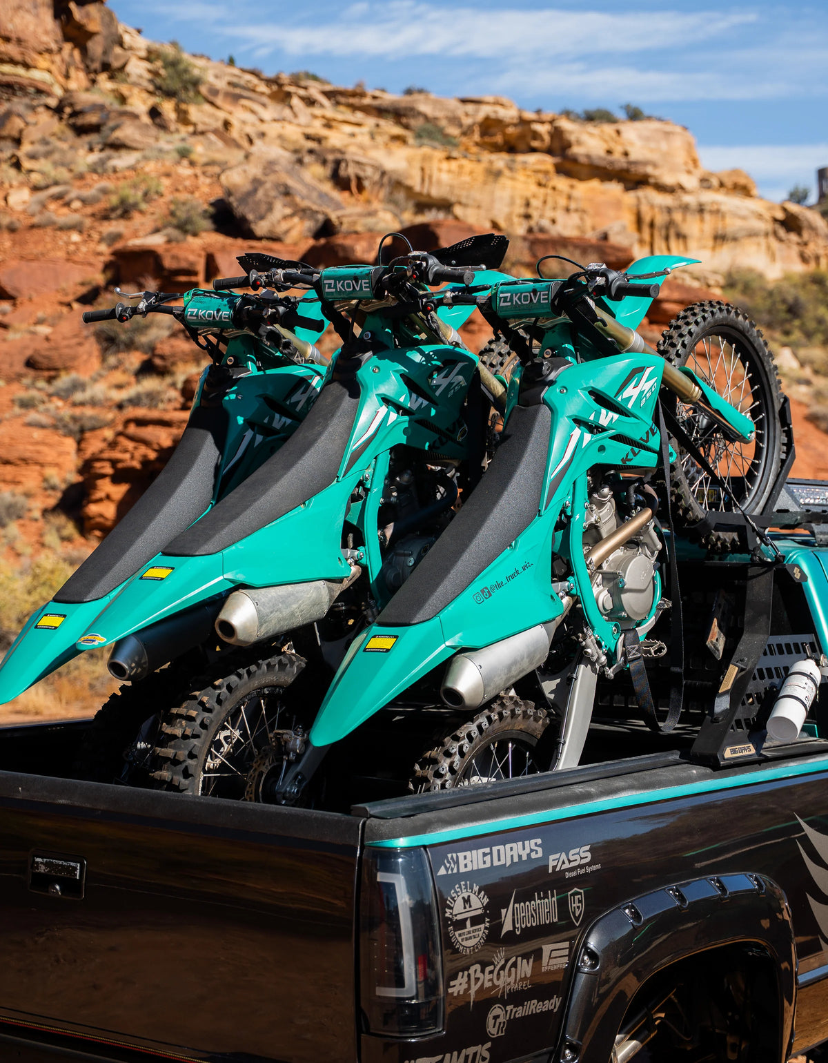 Chase Rack System - Base Rack  | Modular Truck Bed Rack for E-Motos | by Big Days