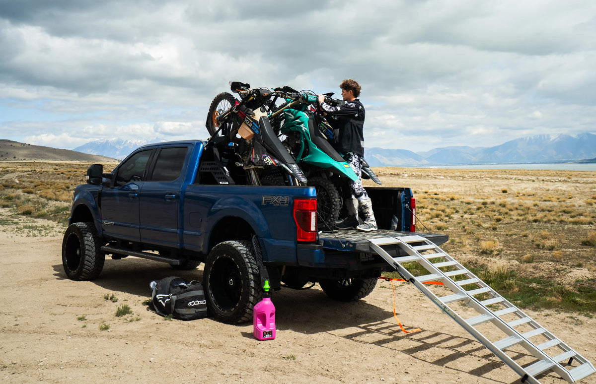E-Moto/Moto Mount | Truck Bed Rack for Dirt Bikes & E-Motos | by Big Days