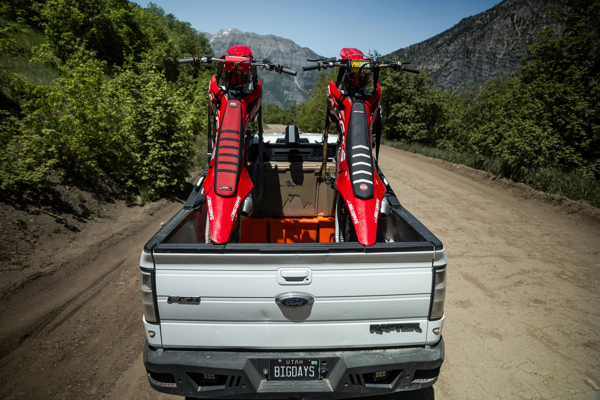 E-Moto/Moto Mount | Truck Bed Rack for Dirt Bikes & E-Motos | by Big Days