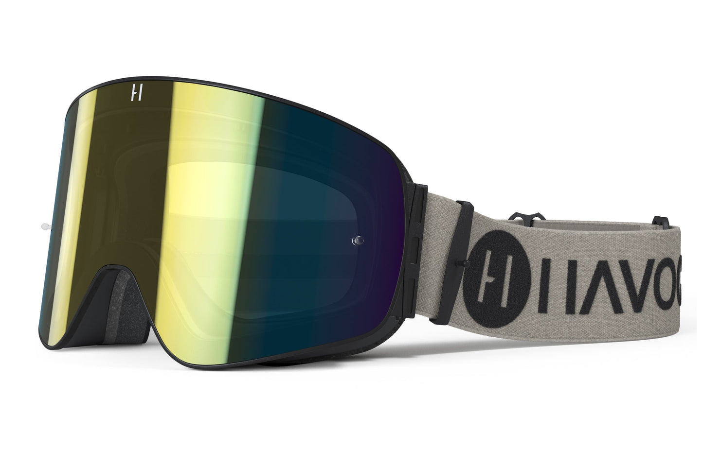 Desert Storm Infinity Goggles | Havoc Tan, Gold and Black | Off-Road and Motocross Riders