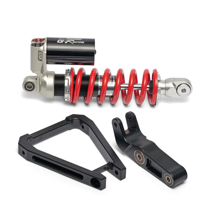EBMX Rear Shock with upgraded Linkage and Triangle - REVRides