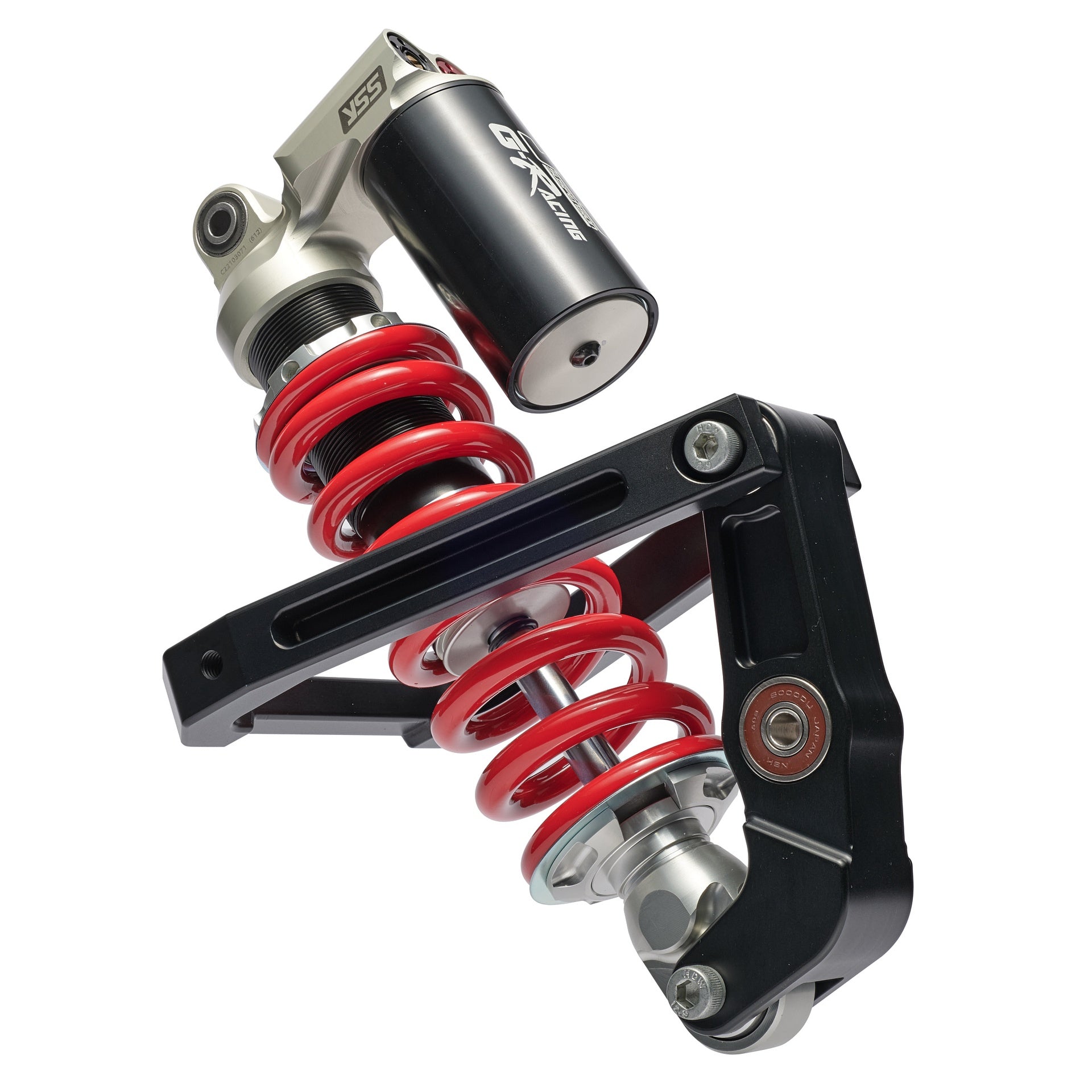 EBMX Rear Shock with upgraded Linkage and Triangle