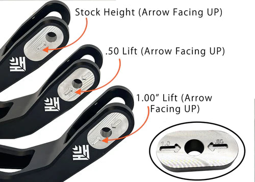 Heavy Hitter Adjustable Suspension Triangle | Eride Pro | By GritShift