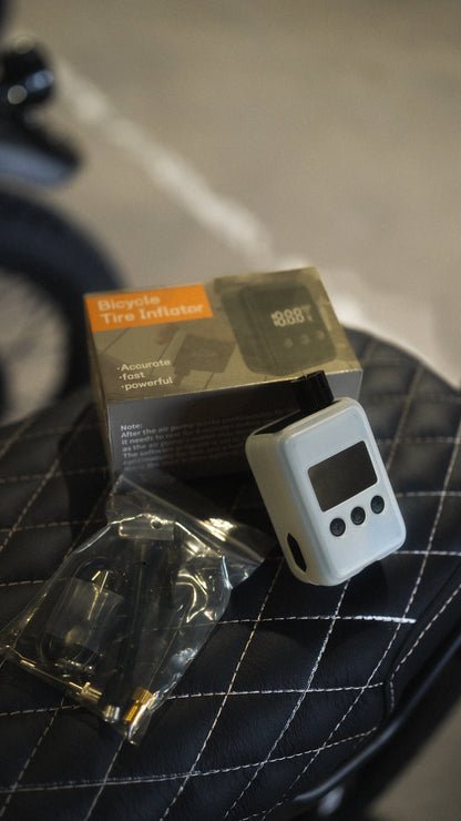 Portable Battery Air Pump | E-Motos, E-Bikes & E-Scooters | By Beachman