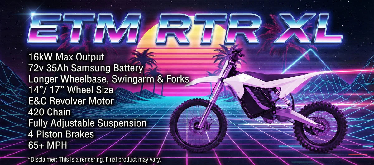 Electro & Co ETM RTR XL now available at REV Rides