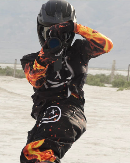 Numbskull Menace Moto Pant 2.0: Flame | Technical Riding Pants