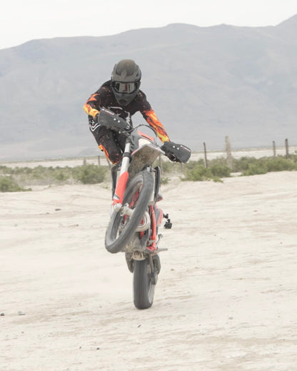 Numbskull Menace Moto/MTB Jersey 2.0: Flame | Technical Riding Jersey