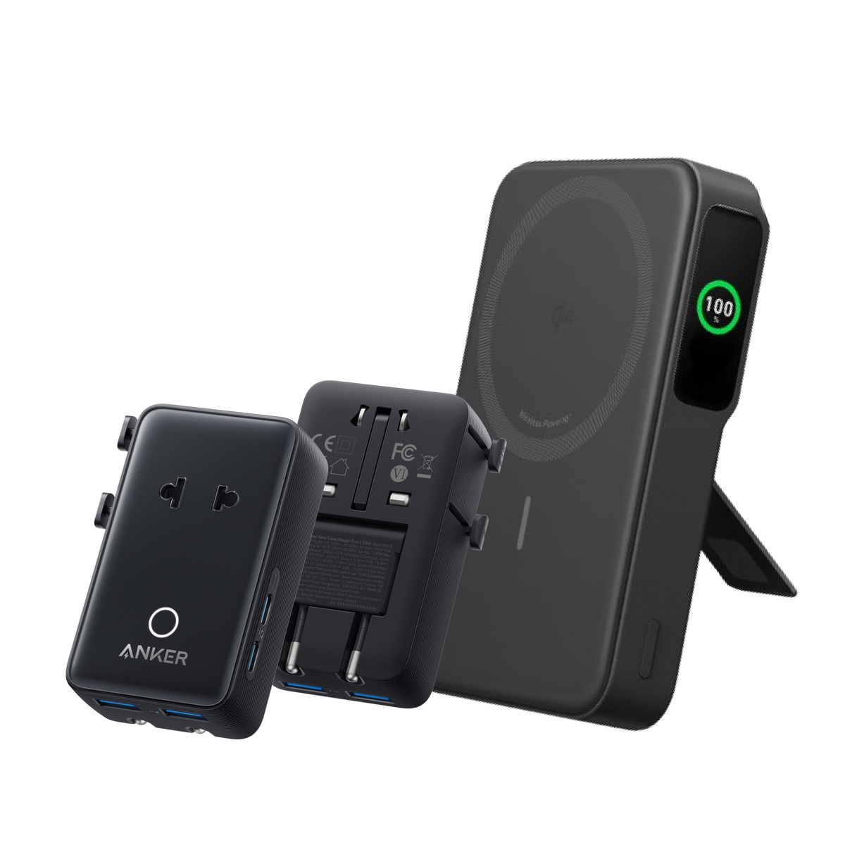 Anker MagGo Power Bank 10K, 15W | Qi2 Wireless Charging