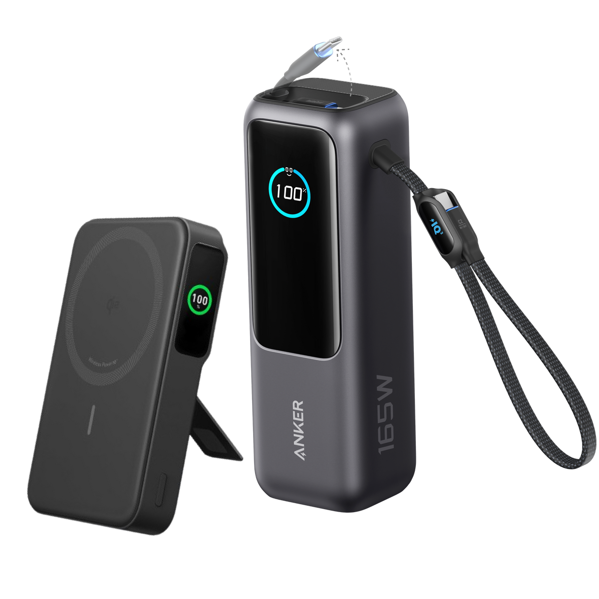 Anker MagGo Power Bank 10K, 15W | Qi2 Wireless Charging
