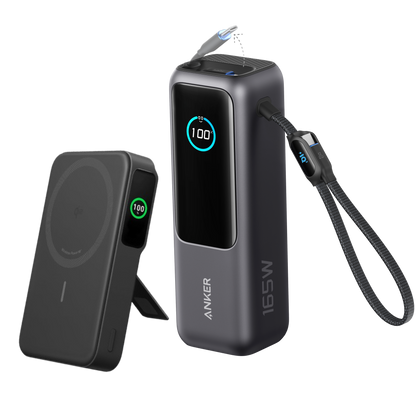 Anker MagGo Power Bank 10K, 15W | Qi2 Wireless Charging