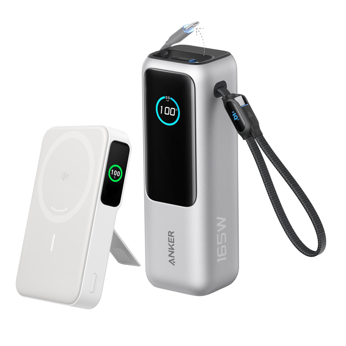 Anker MagGo Power Bank 10K, 15W | Qi2 Wireless Charging