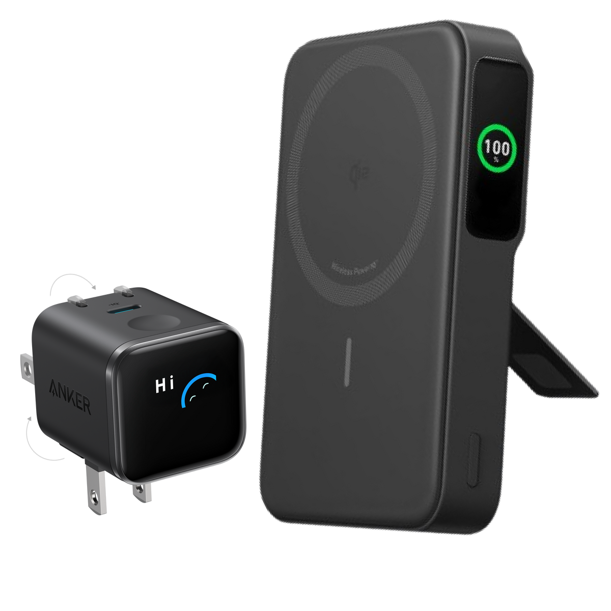 Anker MagGo Power Bank 10K, 15W | Qi2 Wireless Charging
