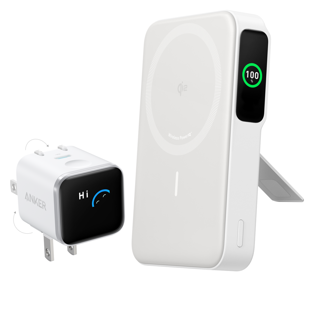 Anker MagGo Power Bank 10K, 15W | Qi2 Wireless Charging