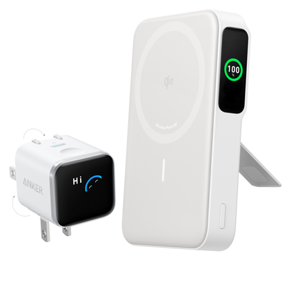 Anker MagGo Power Bank 10K, 15W | Qi2 Wireless Charging