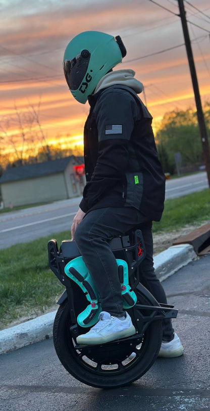 Summer Mesh Reflective Shirt "Nightfall Nebula" - Black with Pads