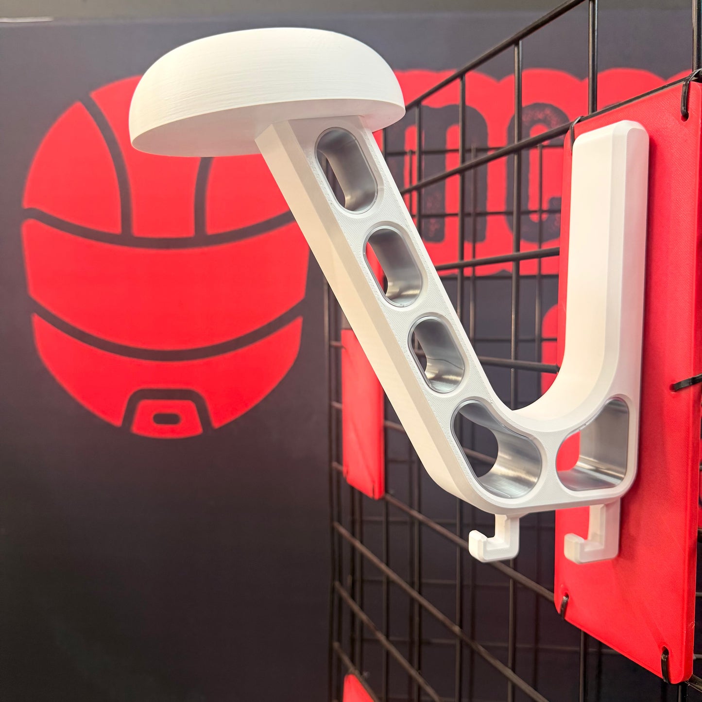 Heavy-Duty Helmet Wall Mount | Motorcycle and Riding Gear Storage