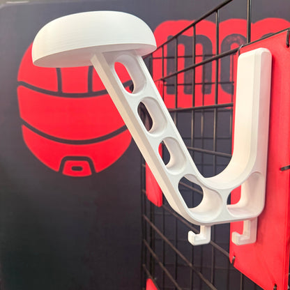 Heavy-Duty Helmet Wall Mount | Motorcycle and Riding Gear Storage