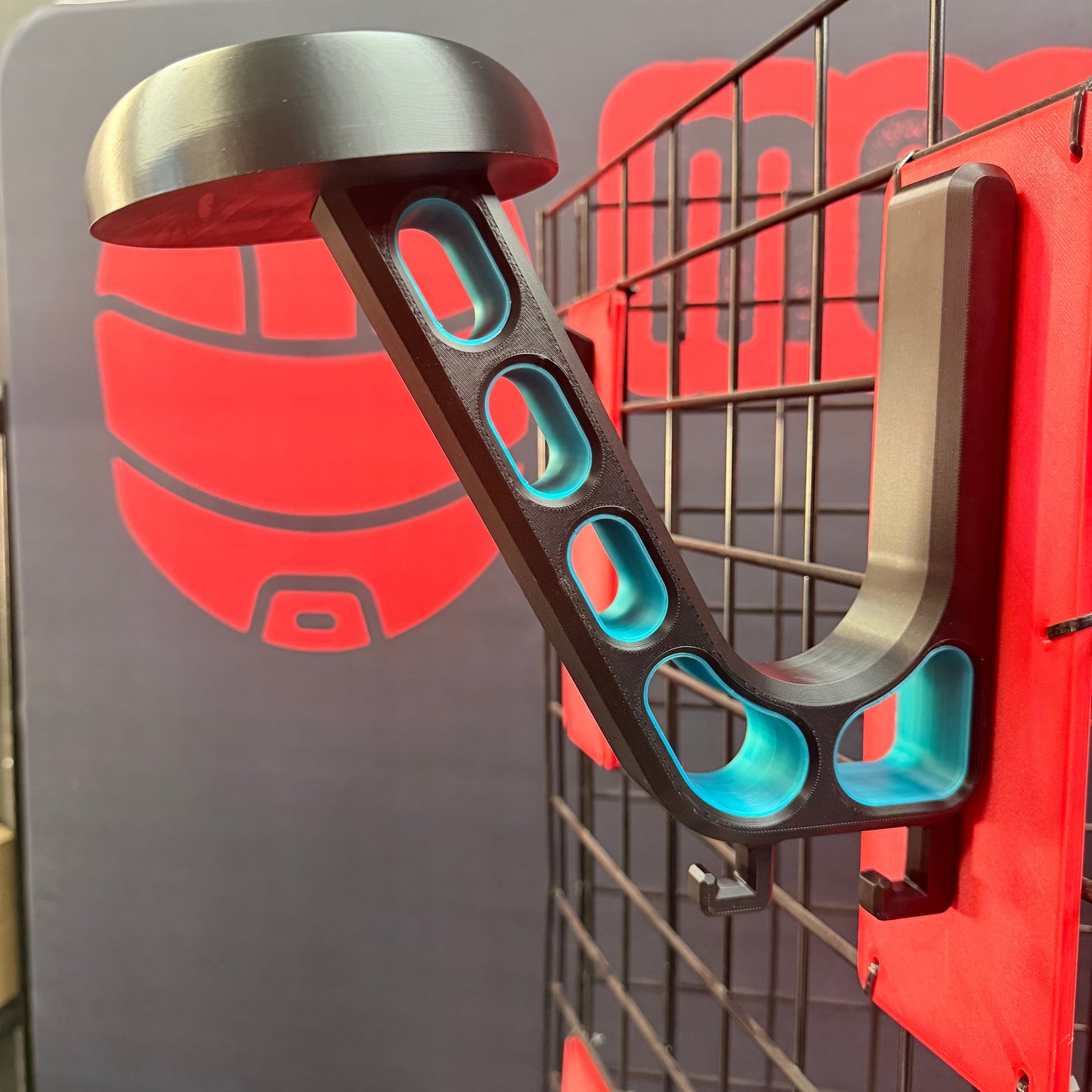 Heavy-Duty Helmet Wall Mount | Motorcycle and Riding Gear Storage