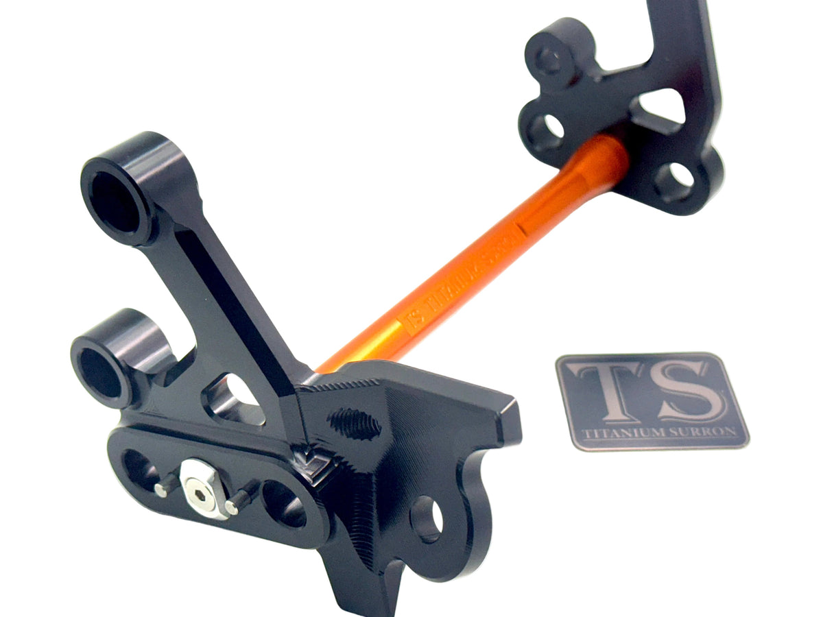 Custom CNC Aluminum Footpeg Bracket Assembly E-Ride Pro SS and S