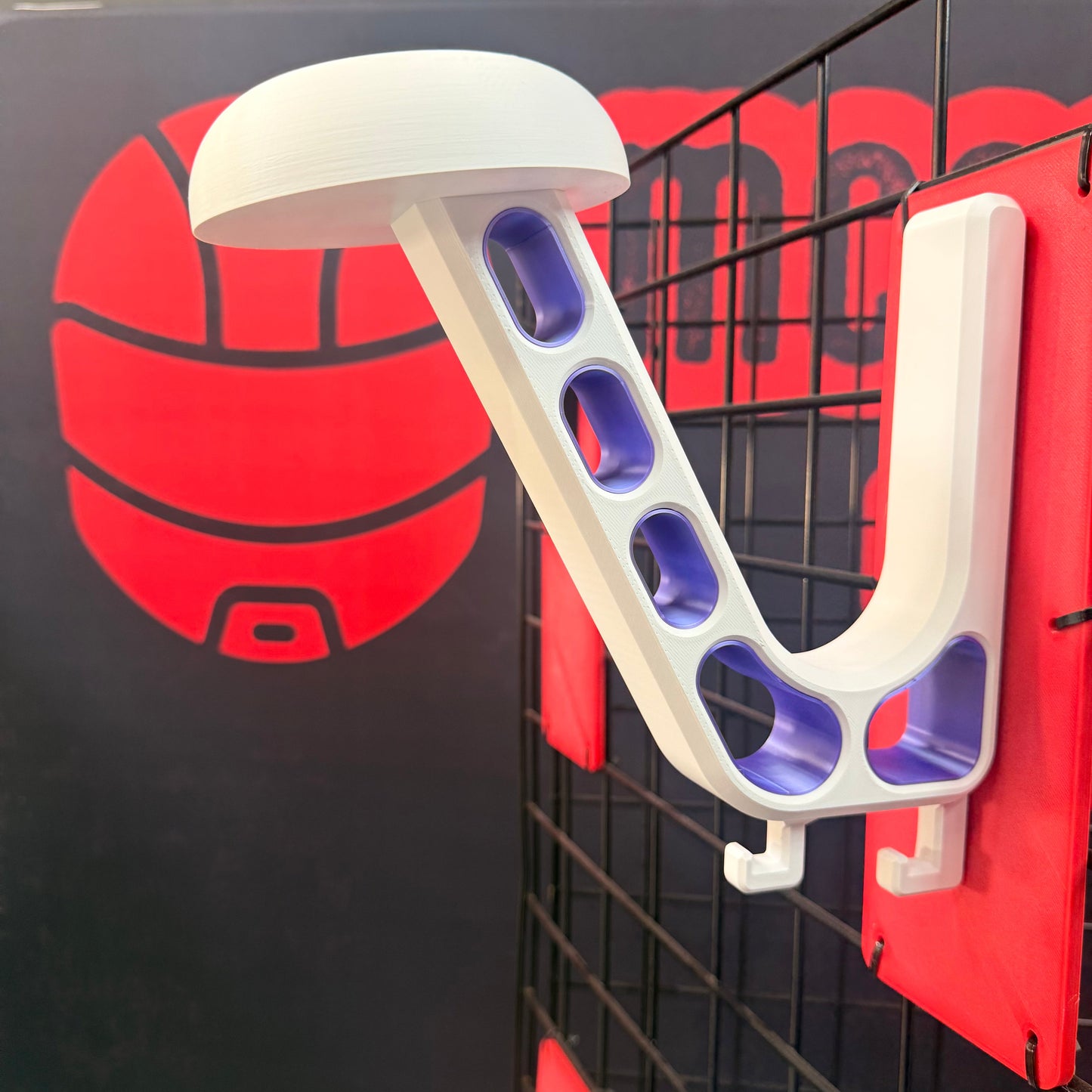 Heavy-Duty Helmet Wall Mount | Motorcycle and Riding Gear Storage