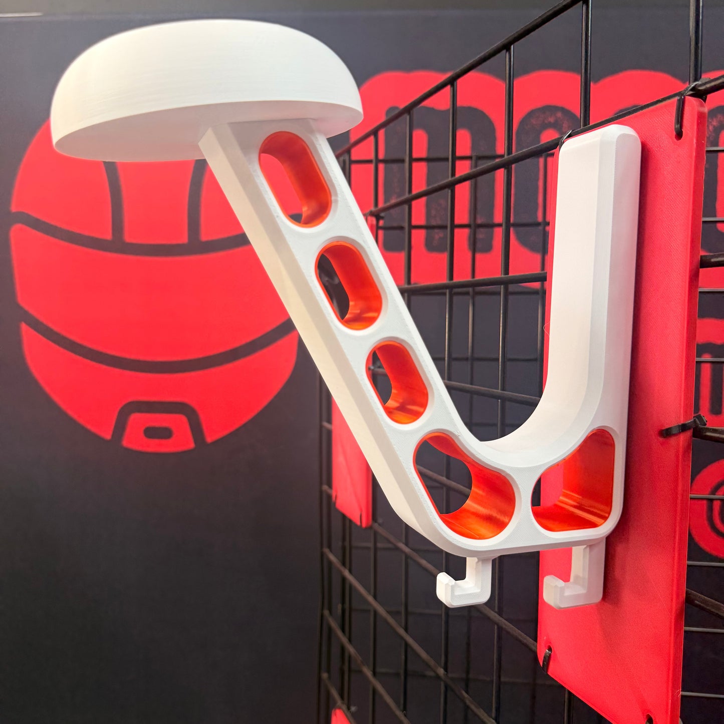 Heavy-Duty Helmet Wall Mount | Motorcycle and Riding Gear Storage