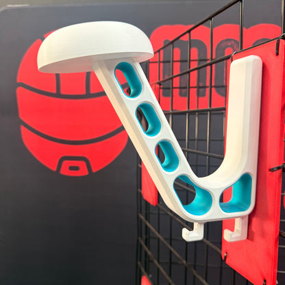 Heavy-Duty Helmet Wall Mount | Motorcycle and Riding Gear Storage