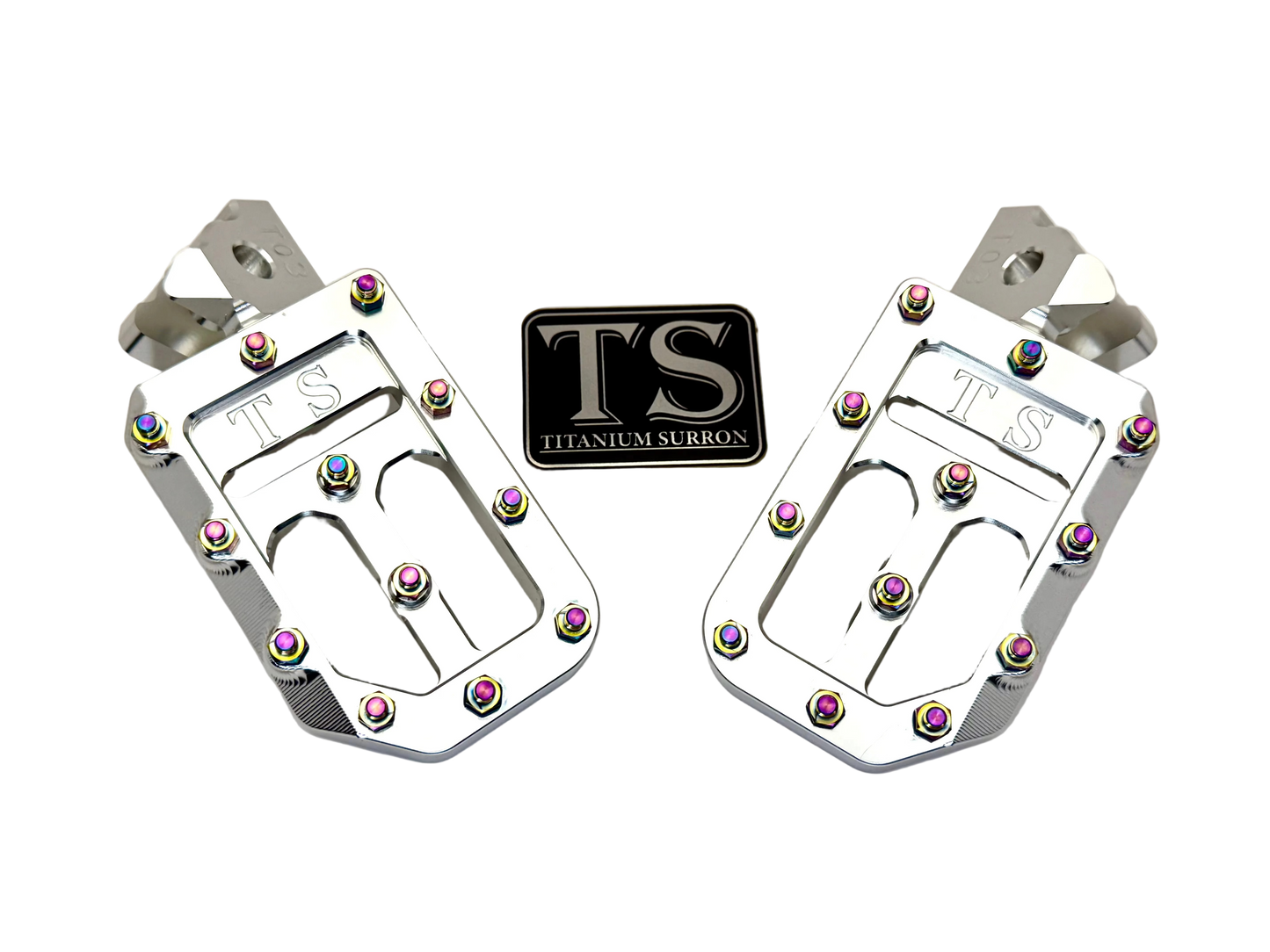 Foot Pegs w/ Titanium Grips for Talaria and Altis by Titanium surron