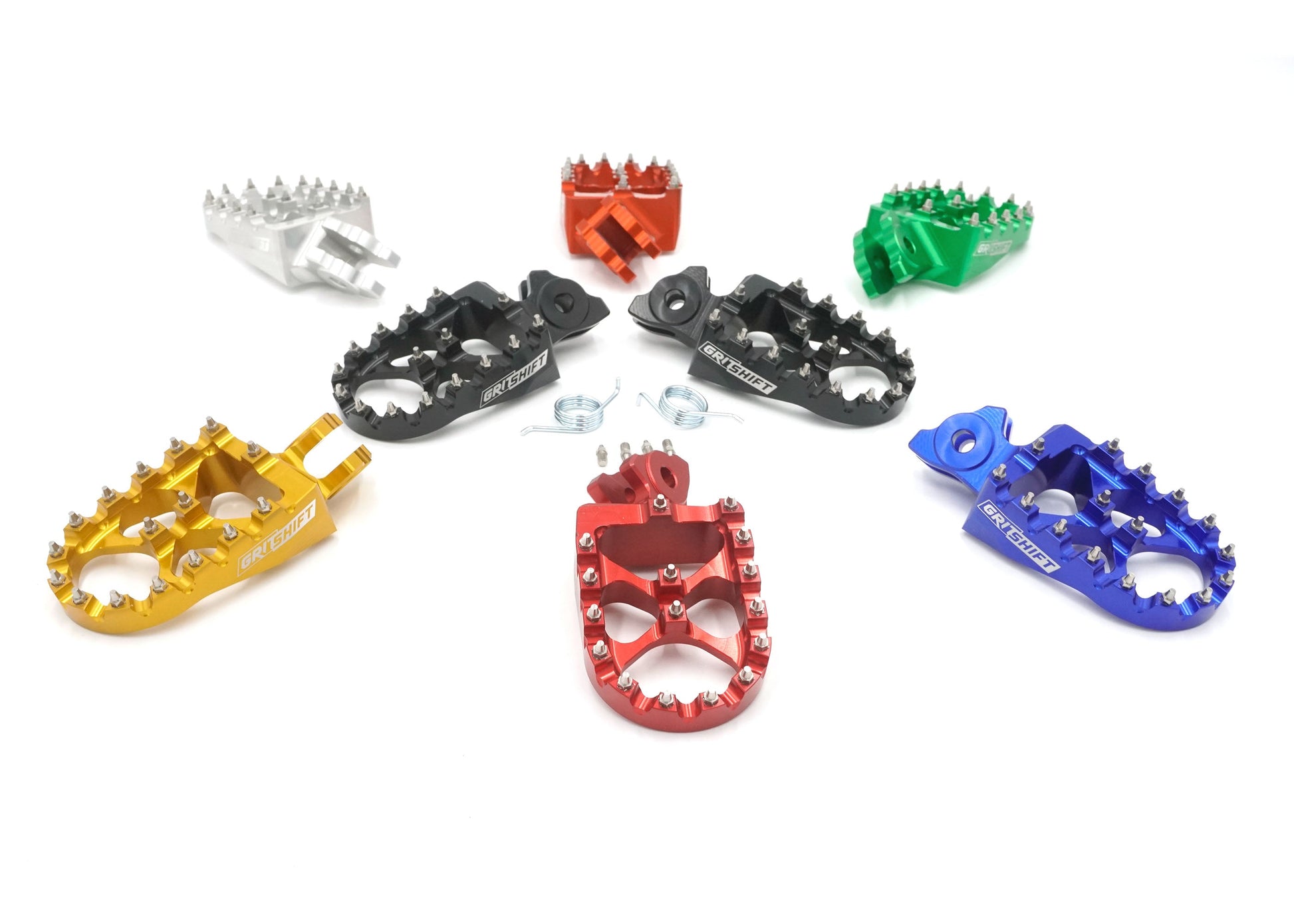 GritShift Billet Mx Wide Footpeg - REVRides