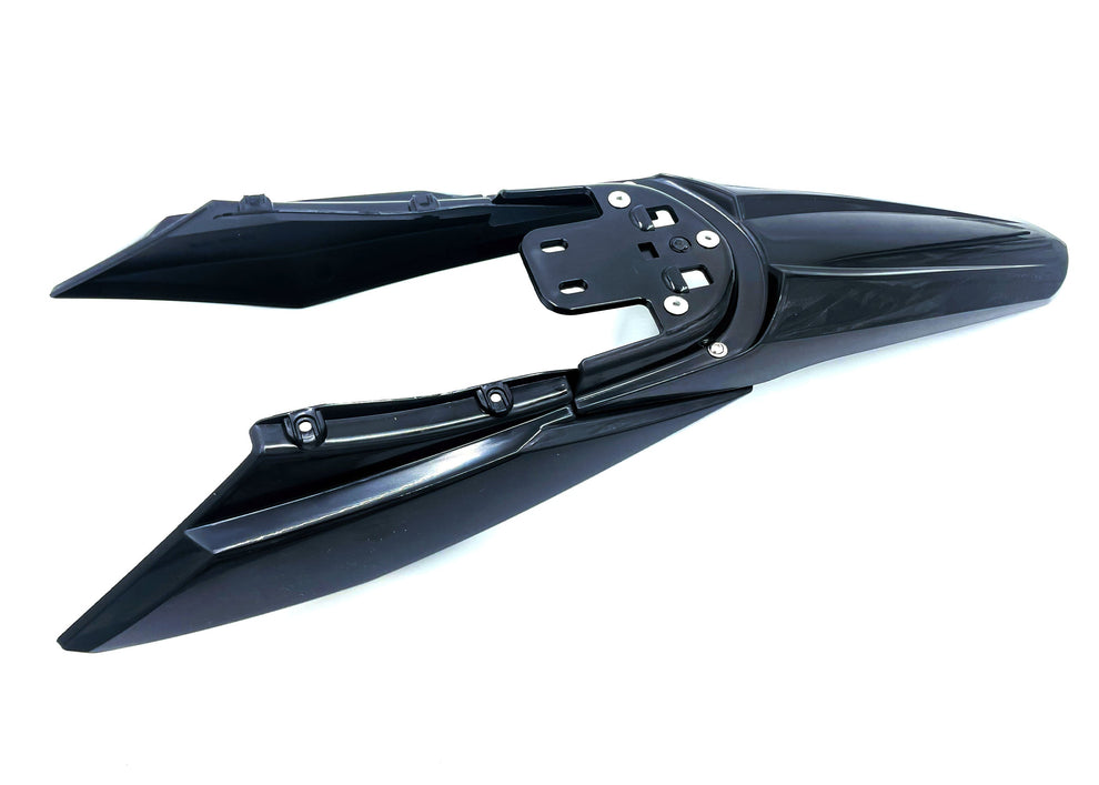 GritShift Extended Rear Fender V2 w/ Side Shrouds for Sur-Ron & Segway ...