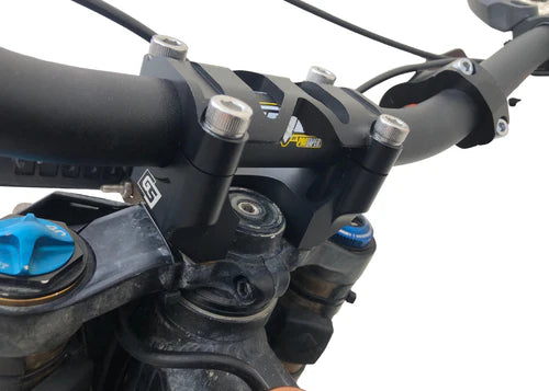 Heavy Hitter MX Direct Mount Riser Fat Bar 1 1/8" Clamp for Emoto | GritShift