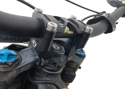 Heavy Hitter MX Direct Mount Riser Fat Bar 1 1/8" Clamp for Emoto | GritShift