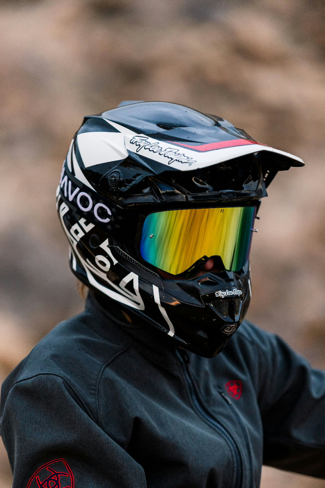 States Infinity Goggles | Havoc Black and Green | Off-Road and Motocross Riders