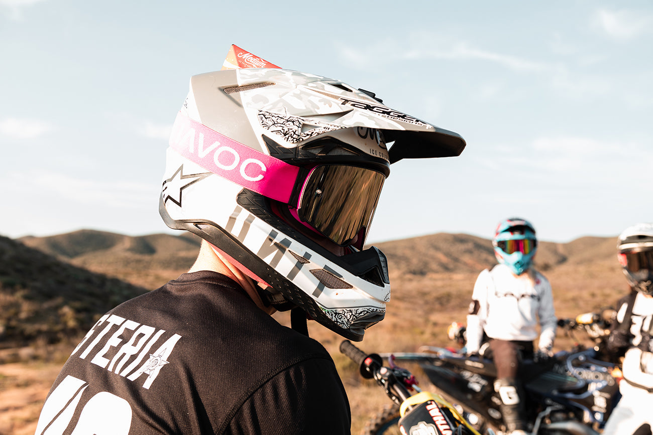 Flamingo Infinity Goggles | Havoc Pink | Off-Road and Motocross Riders