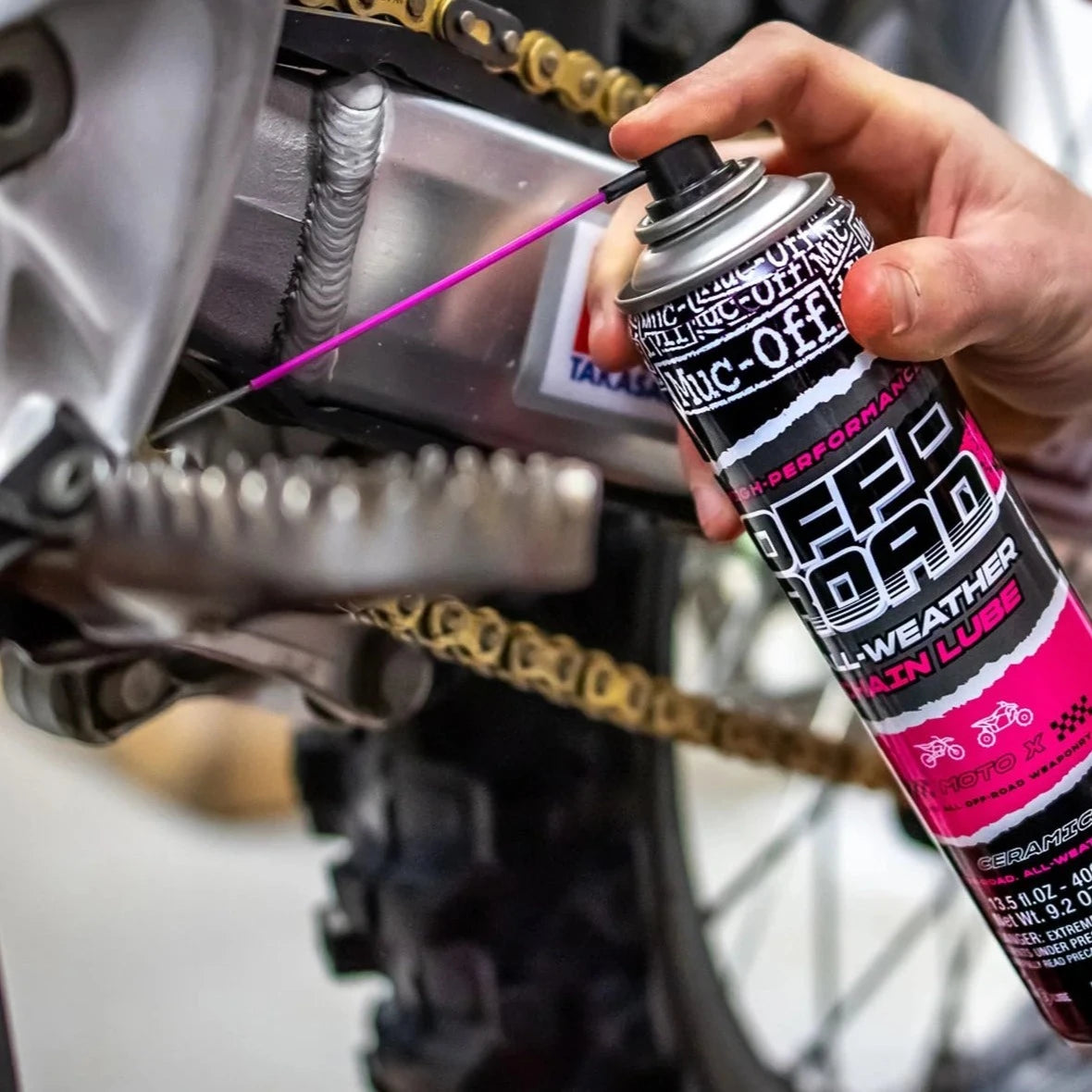 Muc-Off Off-Road All-Weather Chain Lube for E-Moto, E-bikes, and more