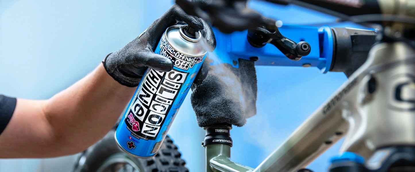 Muc-Off silicon shine for E-Moto, E-bikes, and more