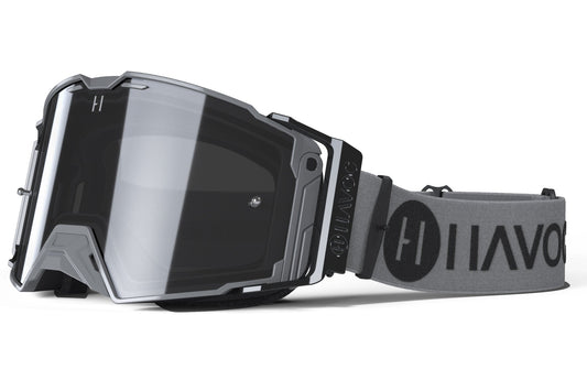 Hammerhead Helios Goggles | Havoc Grey and Smoke | Off-Road and Motocross Riders