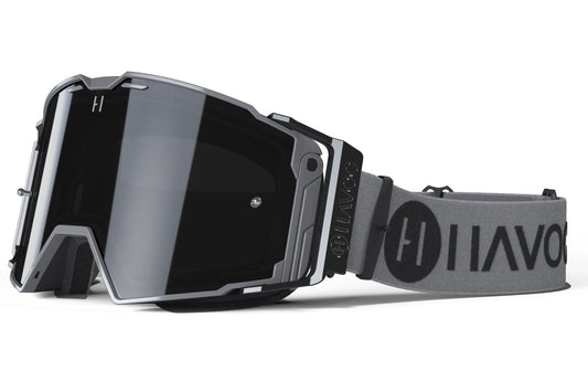Hammerhead Helios Goggles | Havoc Grey and Smoke | Off-Road and Motocross Riders