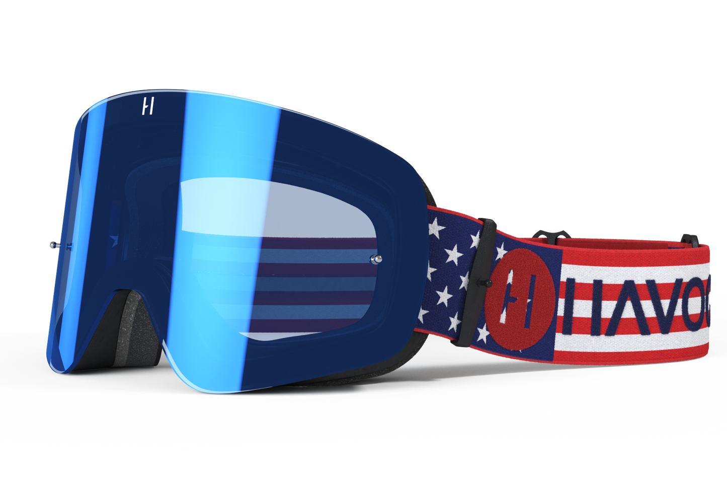 Youth USA Legacy Goggles | Havoc Blue and Black | Kids’ Off-Road and Motocross Riders