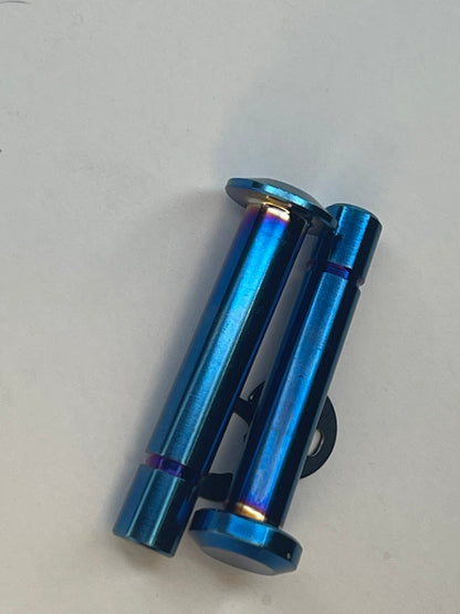 Titanium Battery Lid Pins - Surron LBS LBX, Segway X160 X260 - REVRides