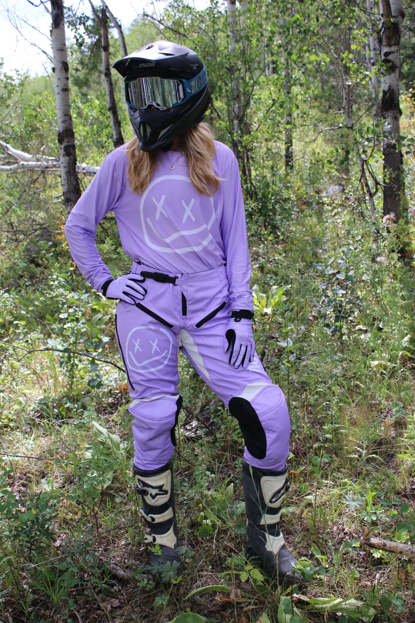 Menace Moto Pant 2.0: Lavender